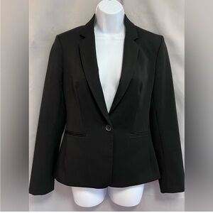 Express One-Button, Fitted Blazer